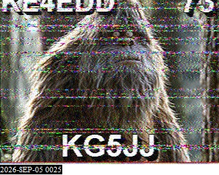 SSTV image from KO5MO_20M