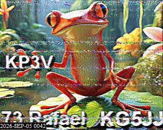 SSTV image from KO5MO_20M