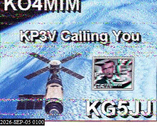 SSTV image from KO5MO_20M