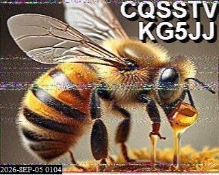 SSTV image from KO5MO_20M