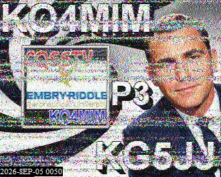 SSTV image from KO6KL_20M