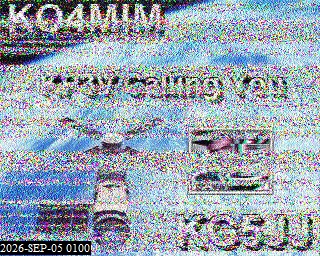 SSTV image from KO6KL_20M