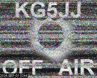 SSTV image from KO6KL_20M