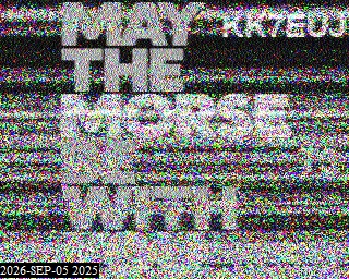 SSTV image from KO6KL_20M