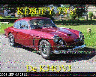 SSTV image from KO6KL_20M