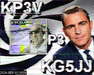 SSTV image from KP4TR_20M