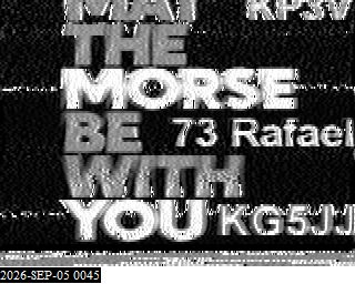 SSTV image from KP4TR_20M
