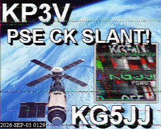 SSTV image from KP4TR_20M
