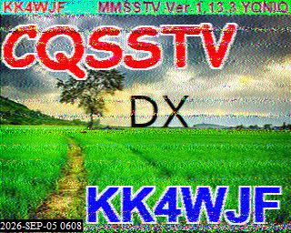 SSTV image from KP4TR_20M