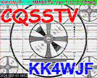SSTV image from KP4TR_20M