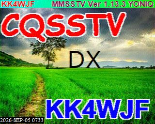 SSTV image from KP4TR_20M