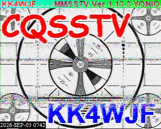 SSTV image from KP4TR_20M