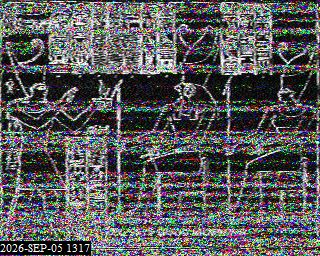 SSTV image from KP4TR_20M