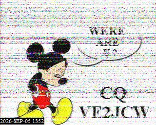 SSTV image from KP4TR_20M