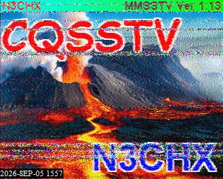 SSTV image from KP4TR_20M