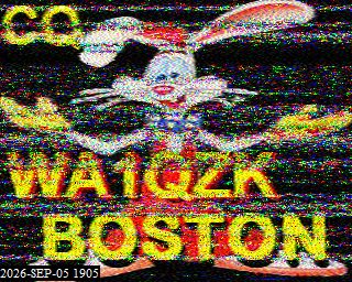 SSTV image from KP4TR_20M