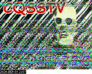 SSTV image from KP4TR_20M