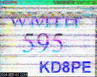 SSTV image from KP4TR_20M