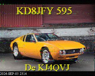 SSTV image from KP4TR_20M