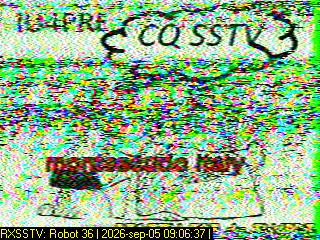 SSTV image from PA0041SWL_20M