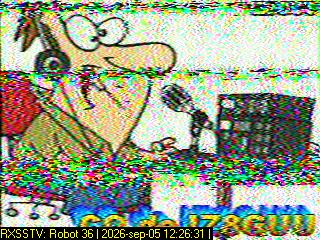 SSTV image from PA0041SWL_20M