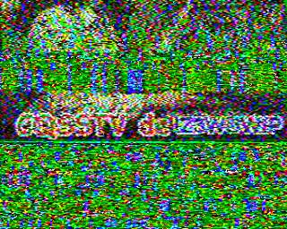 SSTV image from PA3ADE_2M
