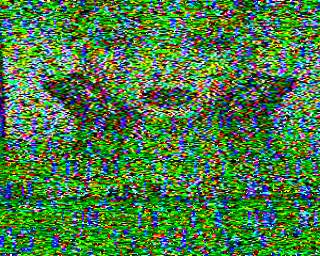 SSTV image from PA3ADE_2M