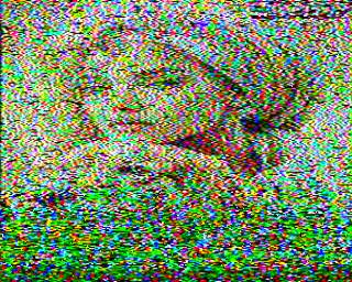SSTV image from PA3ADE_2M
