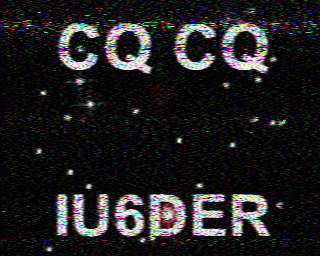 SSTV image from PA3ADE_2M