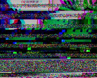 SSTV image from PA3ADE_2M