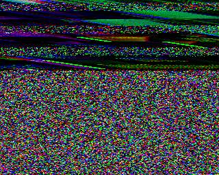 SSTV image from PA3ADE_2M