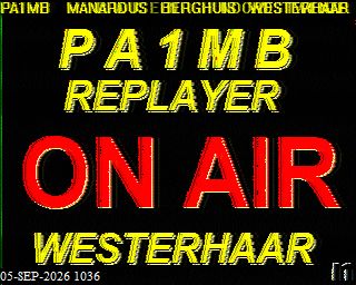 SSTV image from PA3BHW_2M