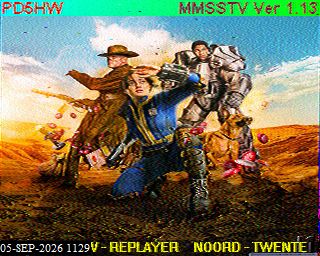 SSTV image from PA3BHW_2M