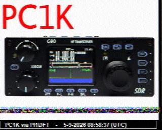 SSTV image from PC1K_2M