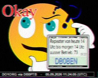 SSTV image from PC1K_2M