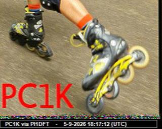 SSTV image from PC1K_2M