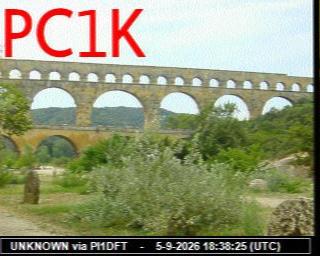 SSTV image from PC1K_2M