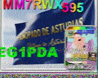 SSTV image from PD0RBX_20M