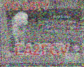 SSTV image from PD2PW_20M