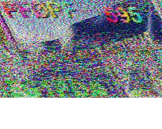 SSTV image from PD2PW_20M