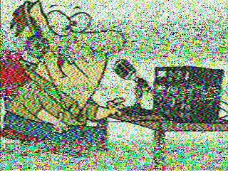 SSTV image from PD2PW_20M