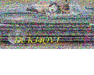 SSTV image from PD2PW_20M