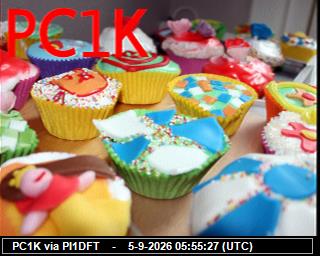 SSTV image from PI1DFT_2M