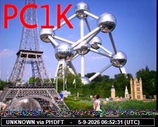 SSTV image from PI1DFT_2M