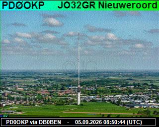 SSTV image from PI1DFT_2M