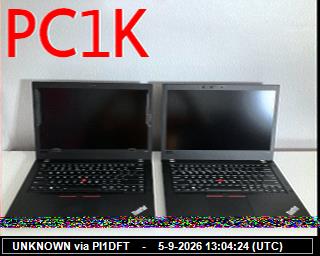 SSTV image from PI1DFT_2M