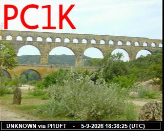 SSTV image from PI1DFT_2M