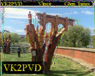 SSTV image from VK2KDK_2M
