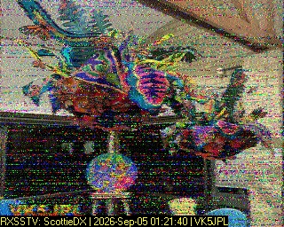 SSTV image from VK7DIK_2M