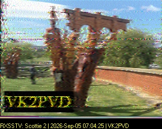 SSTV image from VK7DIK_2M